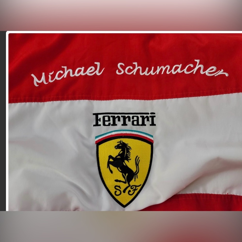 Ferrari F1 Michael Schumacher Marlboro Racing Jacket, Size: XXL (Men) [C601] - Picture 10 of 12